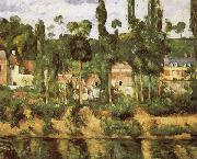 Paul Cezanne Chateau de Medan oil on canvas
